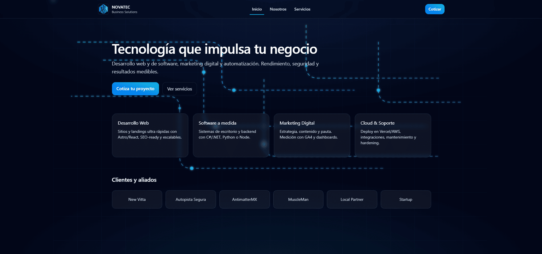 Imagen del proyecto NovaTec Business Solutions