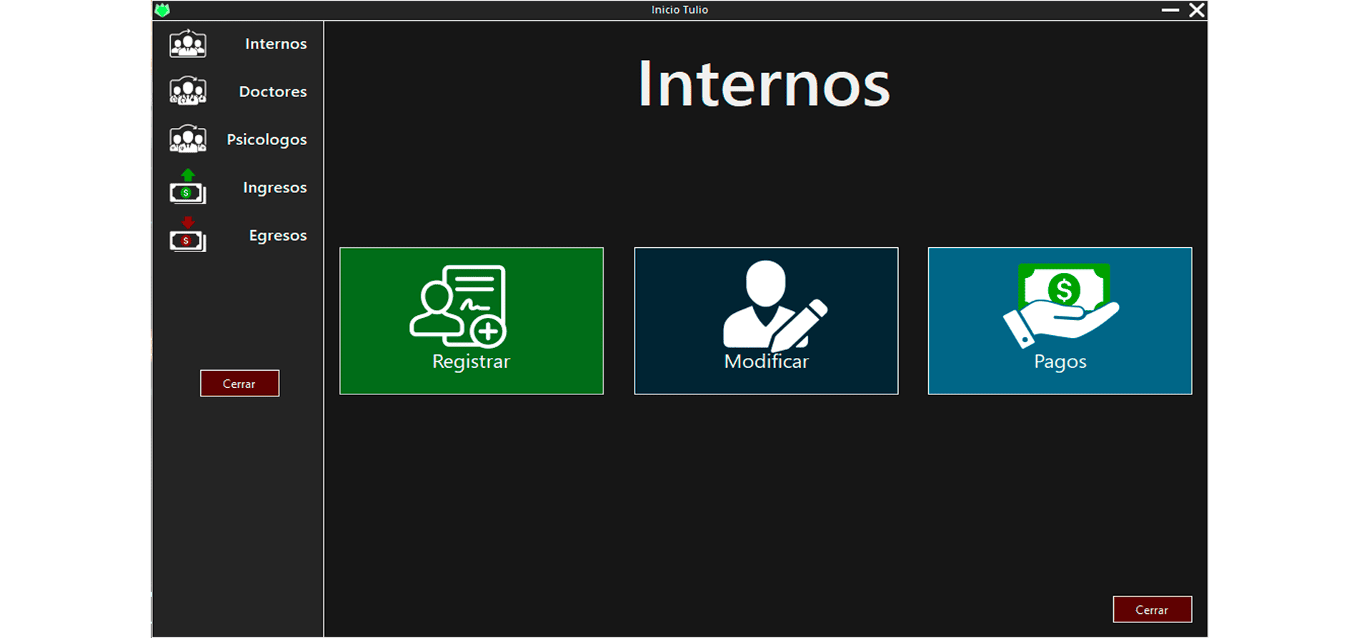 Imagen del proyecto Sistema New Vitta